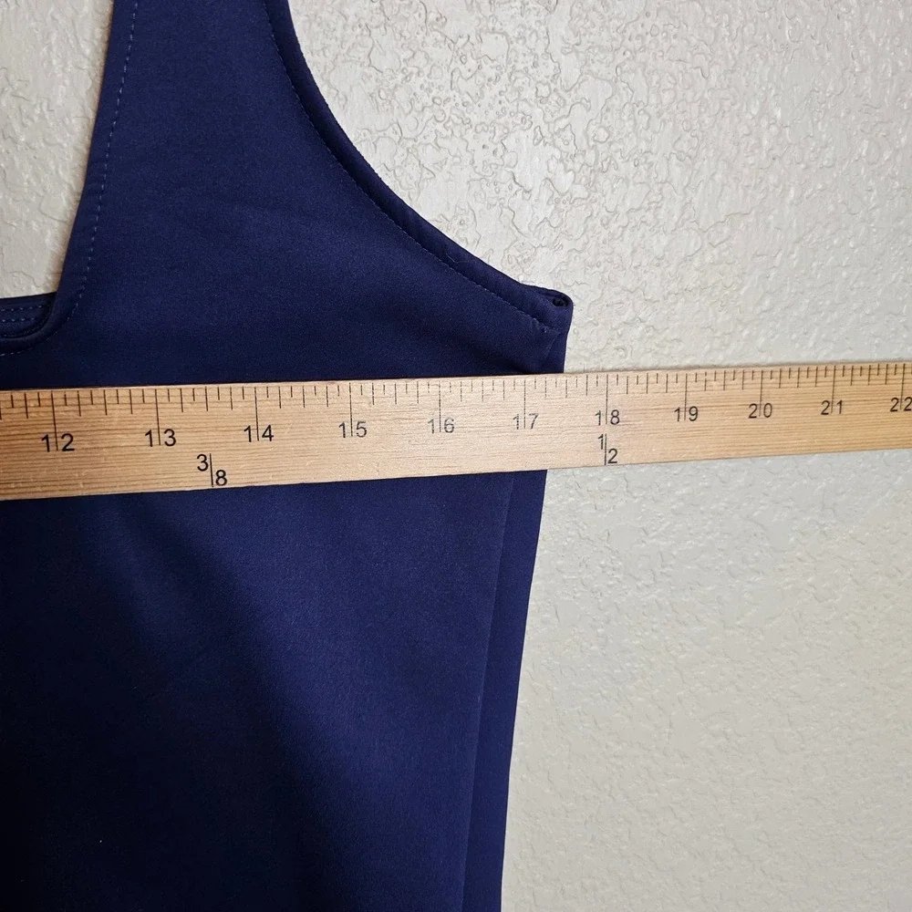 Good American XL Sculpting Modern‎ Tank Bodysuit Navy Blue Squareneck - Picture 8 of 8